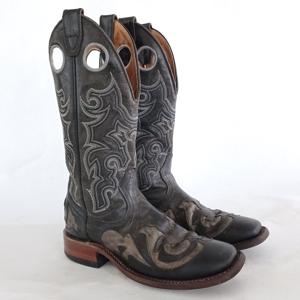 Boulet CanadianMade Leather Western Cowboy Boots Siz… Gem